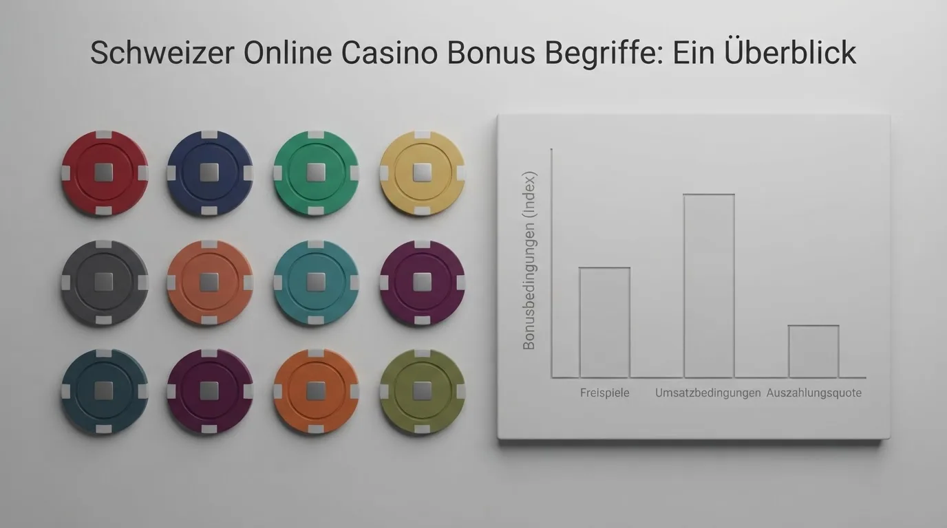 Zehn Casino-Logos der im Artikel verglichenen Schweizer Online-Casinos in einer tabellarischen Übersichtsanordnung.