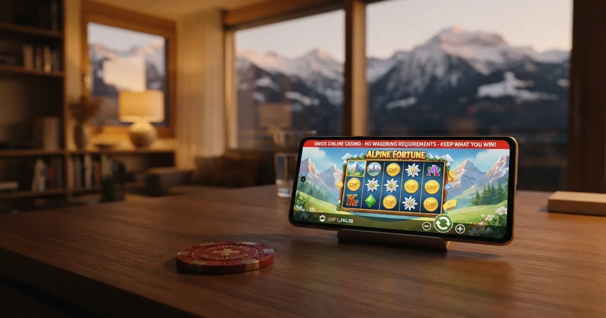 Schweizer Online-Casino-Bonus ohne Umsatzbedingungen 2026